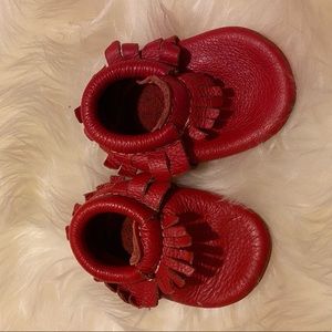 freshly picked baby mocasins